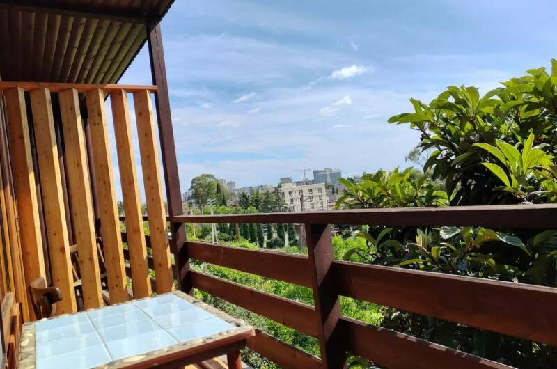 Квартира студия с видом на море в центре