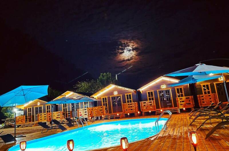 Эко-домики в старой Гагре