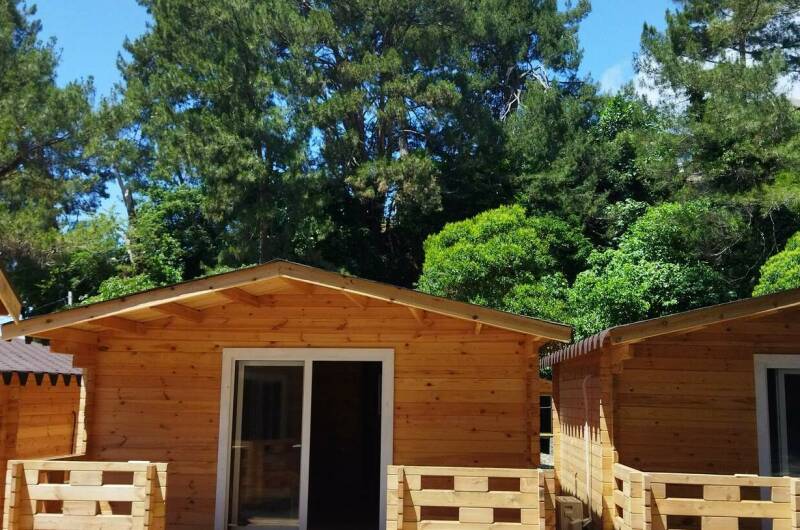 Домики на берегу моря