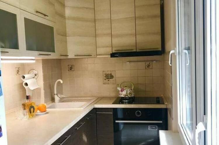 Двухкомнатная квартира на берегу моря