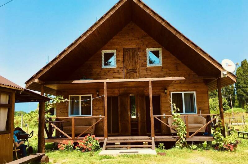 Деревянный домик на Кольцевой