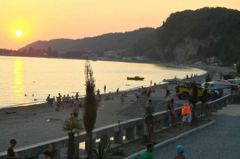 Частный сектор в Монашеском ущелье