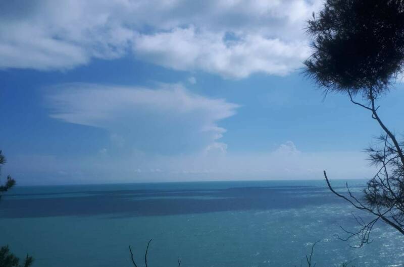 Частный сектор в Монашеском ущелье