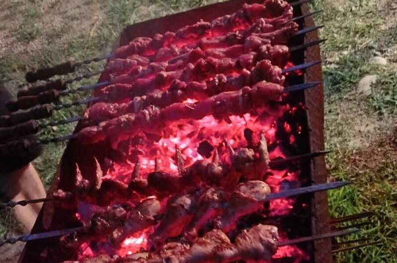 Частный сектор в Монашеском ущелье