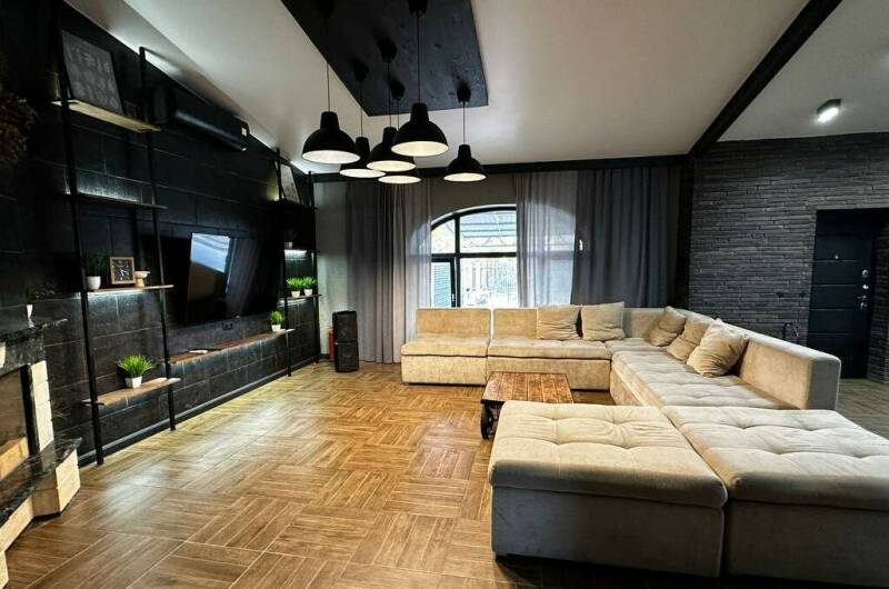 Дом под ключ с бассейном и баней